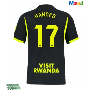 Atletico Madrid David Hancko #17 Replika Udebanetrøje 2026-27 Kortærmet